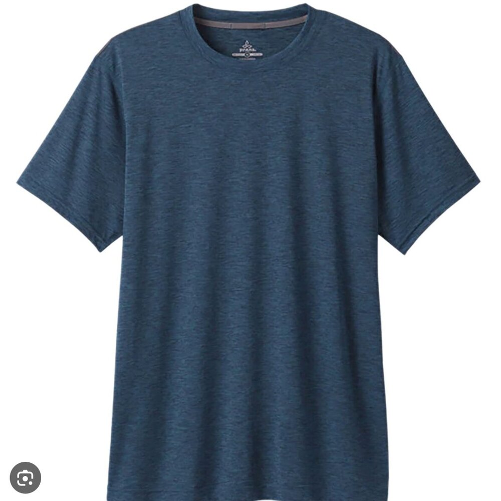 prAna - Calder Short-Sleeve Shirt - Bluefin - Men's Medium